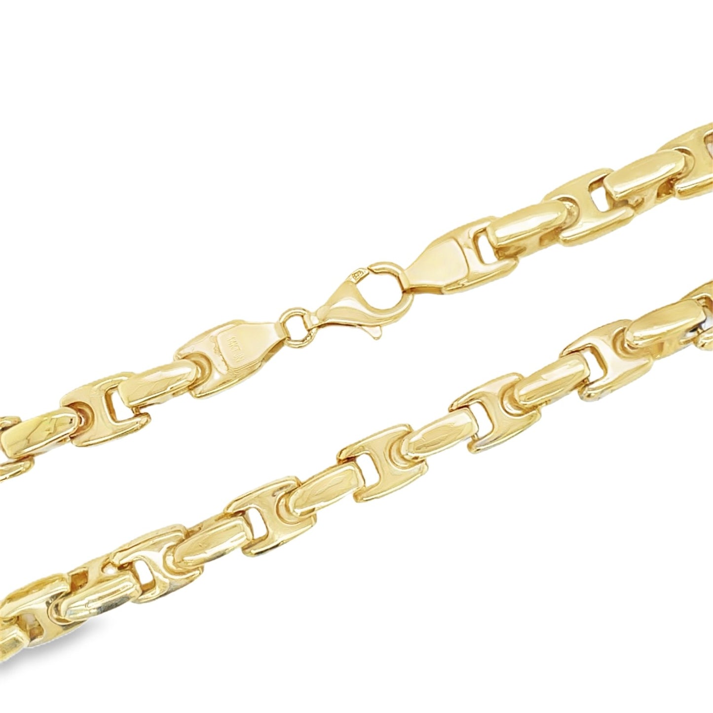 Jai's 14K Yellow Gold H-Link Chain - 24"