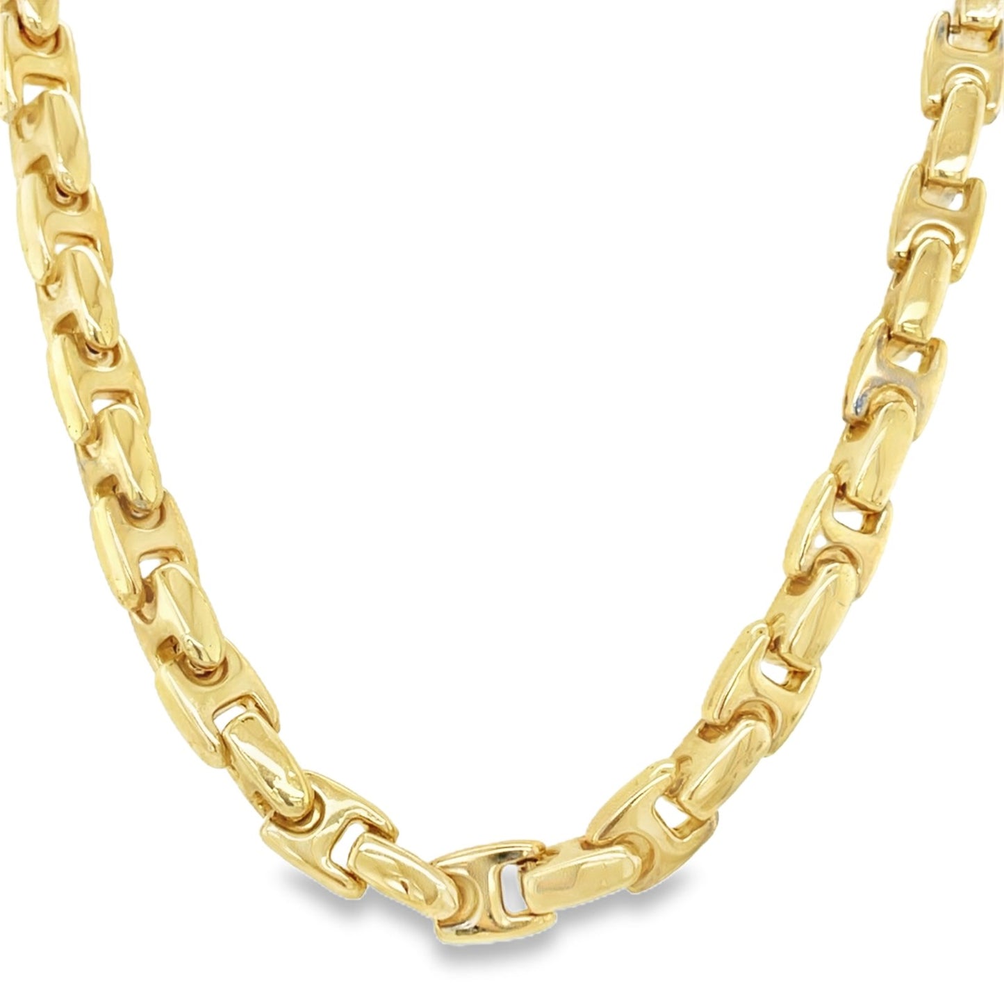 Jai's 14K Yellow Gold H-Link Chain - 24"