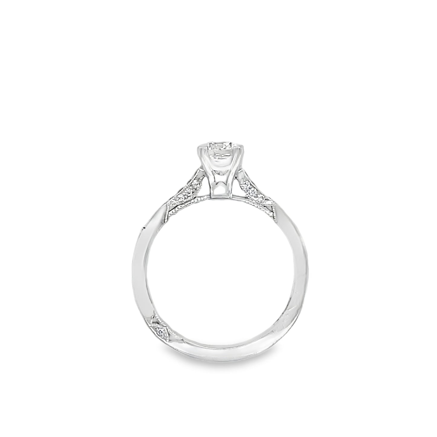 Tacori's 18K White Gold Simply Diamond Engagement Ring