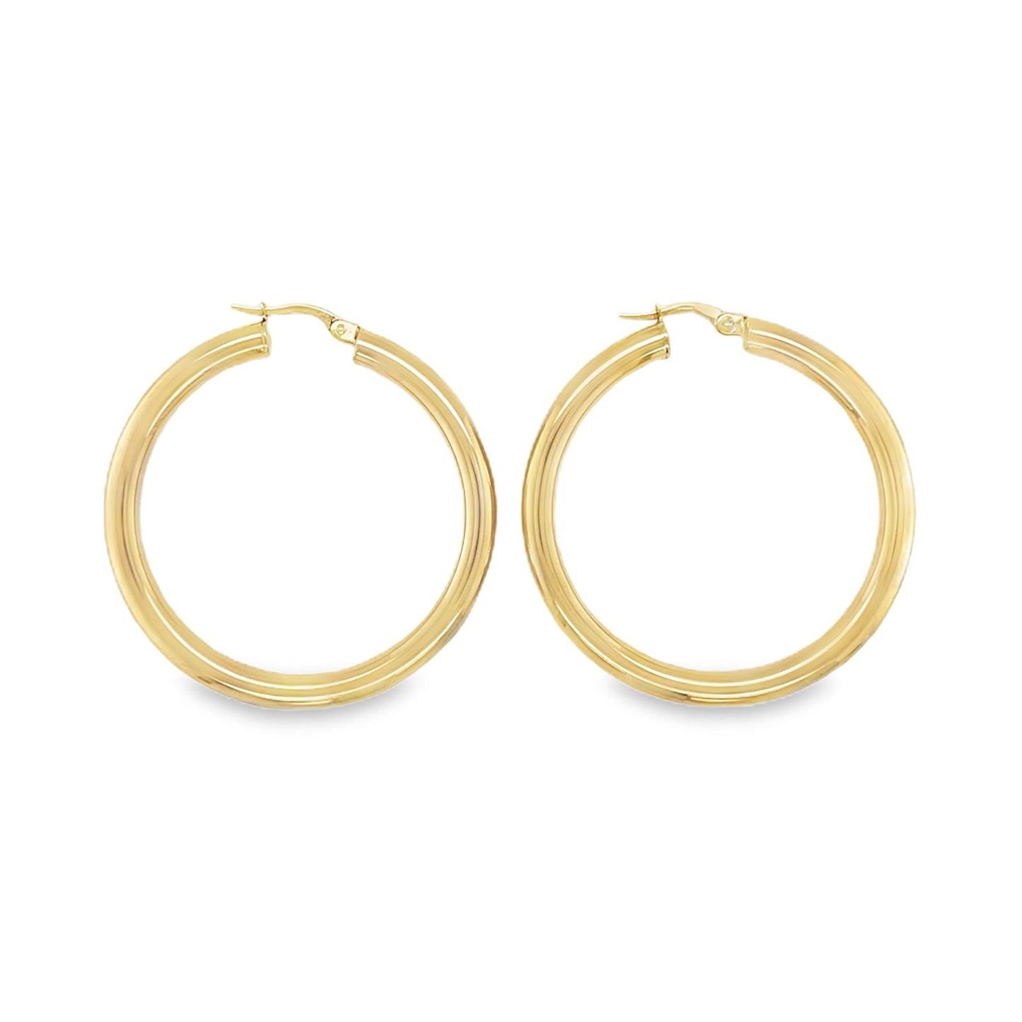 Jai's 14K Yellow Gold Large Hoops