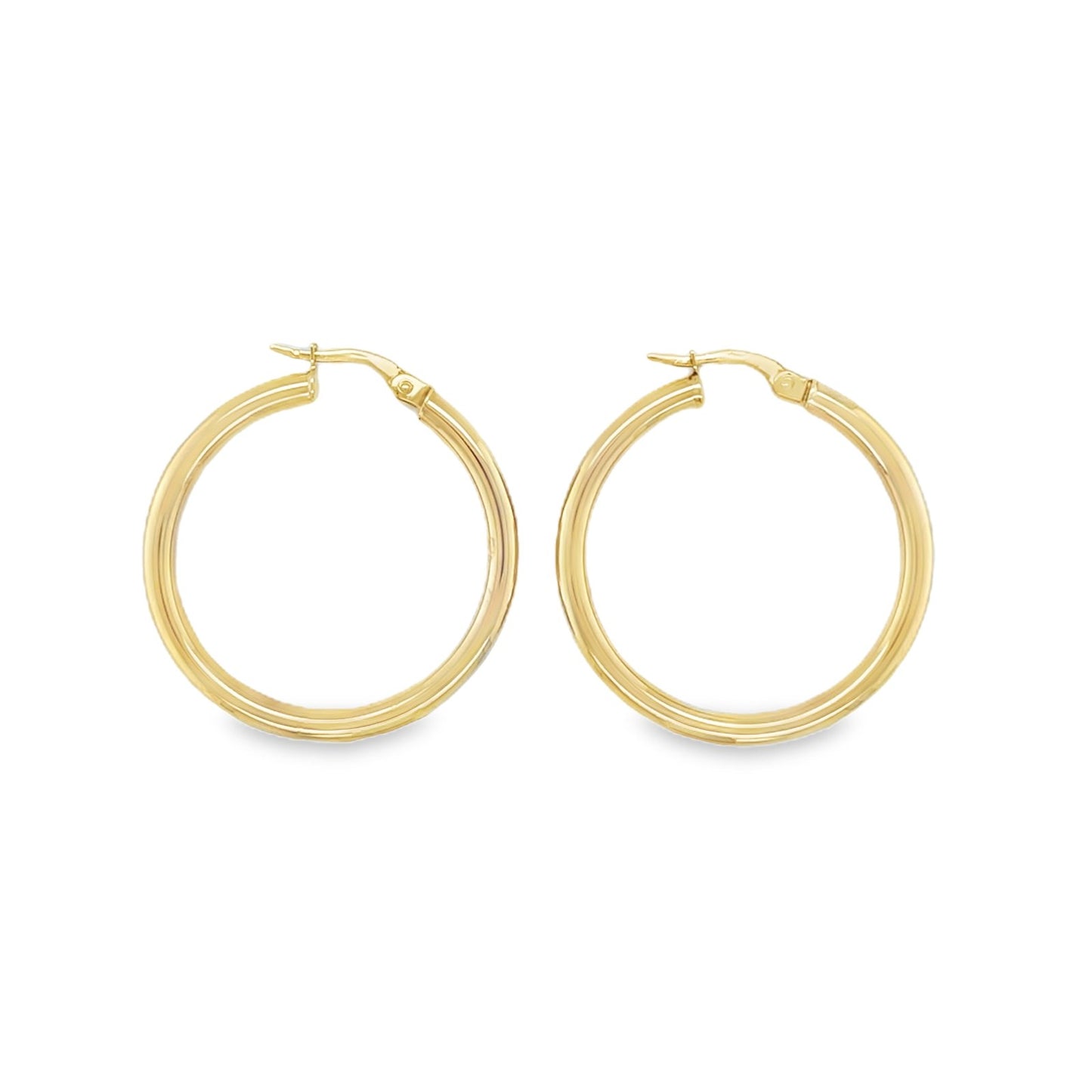 Jai's 14K Yellow Gold Large Hoops