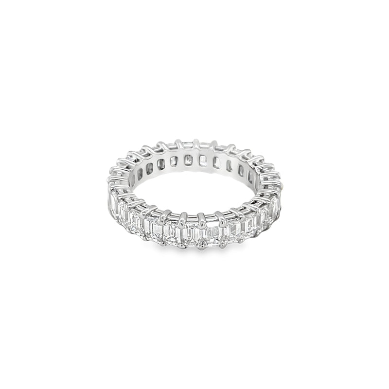Hans Krieger's Platinum Emerald-cut Diamond Ring