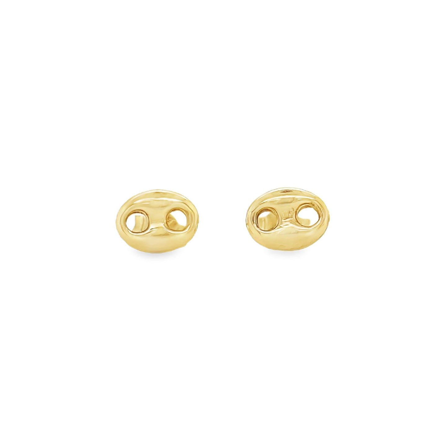 Jai's 14K Yellow Gold Petite Mariner Link Studs