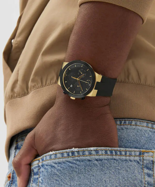 Movado's BOLD Fusion with Black Chronograph Dial