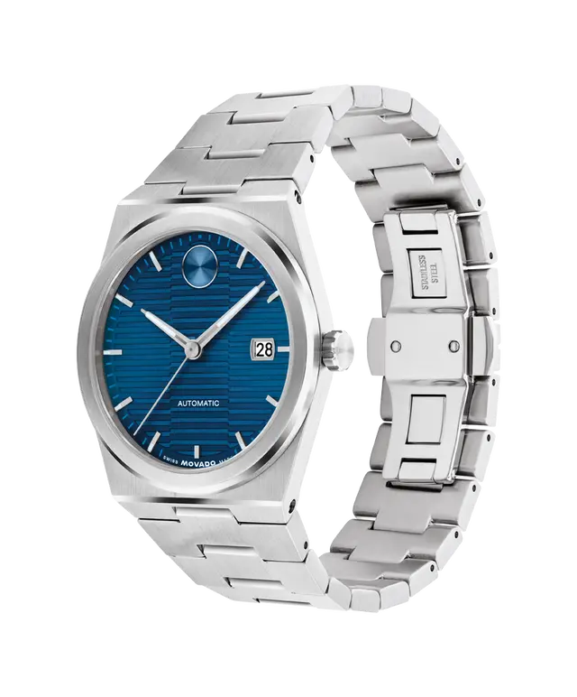 Movado's BOLD Quest Automatic with Blue Dial