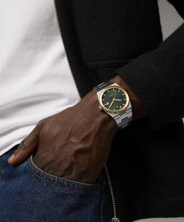 Movado's BOLD Quest Automatic with Green Dial