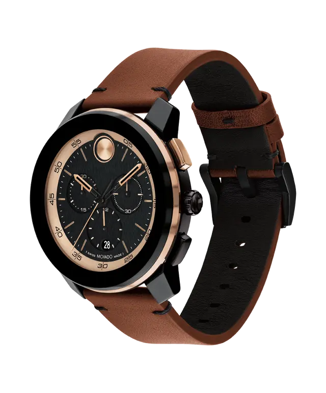 Movado's BOLD TR90 with Black Chronograph Dial