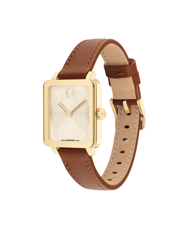 Movado's BOLD Evolution 2.0 with Square Champagne Museum Dial