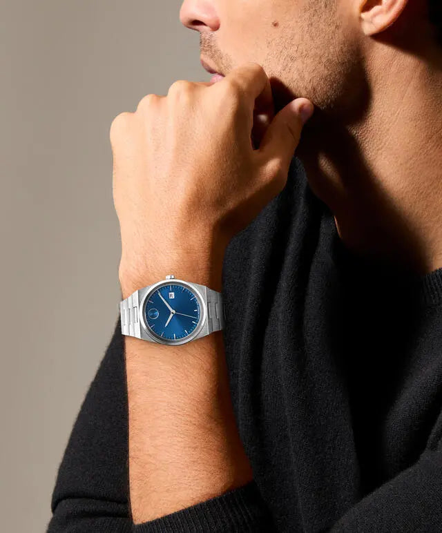 Movado's BOLD Quest with Blue Dial
