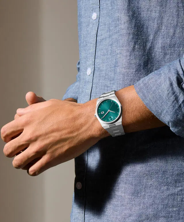 Movado's BOLD Quest with Green Dial