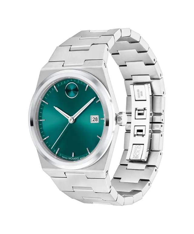 Movado's BOLD Quest with Green Dial