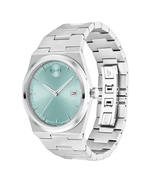Movado's BOLD Quest with Blue Seafoam Dial