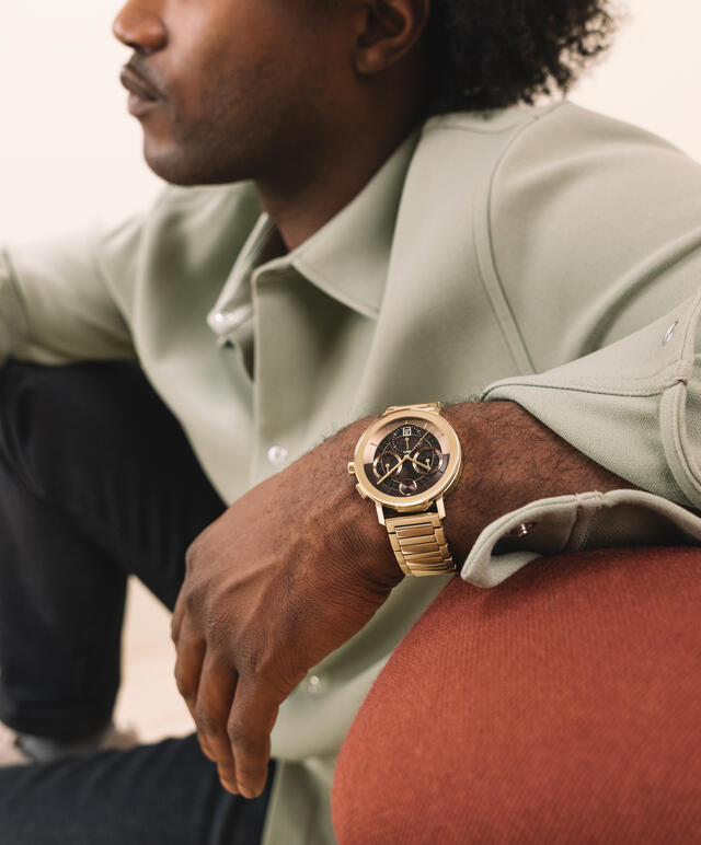 Movado's BOLD Evolution 2.0 with Brown Chronograph Dial