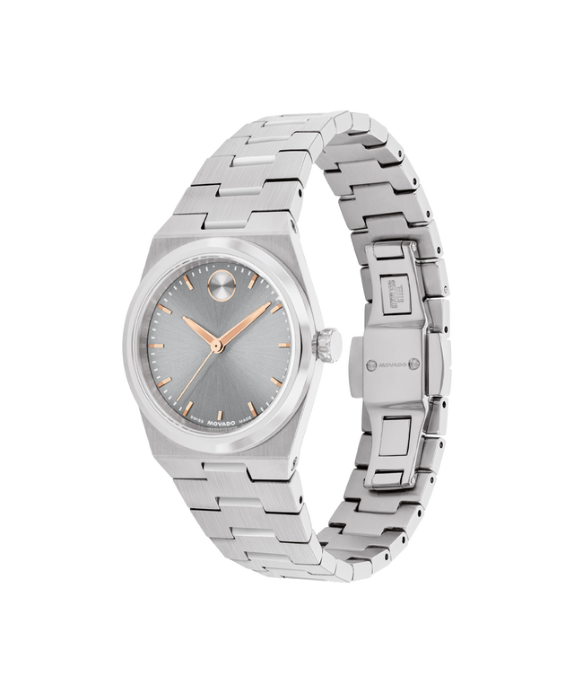 Movado's BOLD Quest Mini with Grey Dial