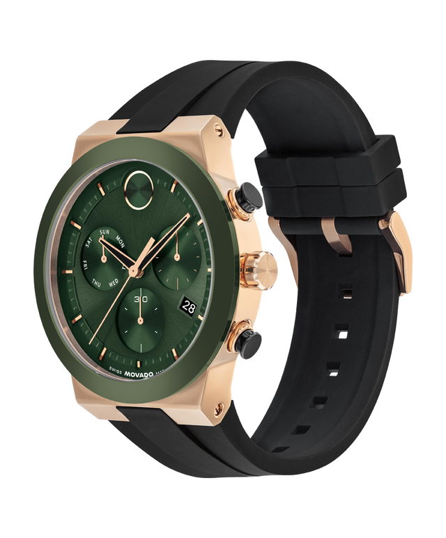 Movado's BOLD Fusion with Green Chronograph Dial