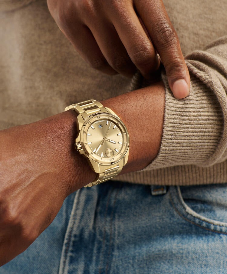 Movado's BOLD Verso S with Gold-tone Dial