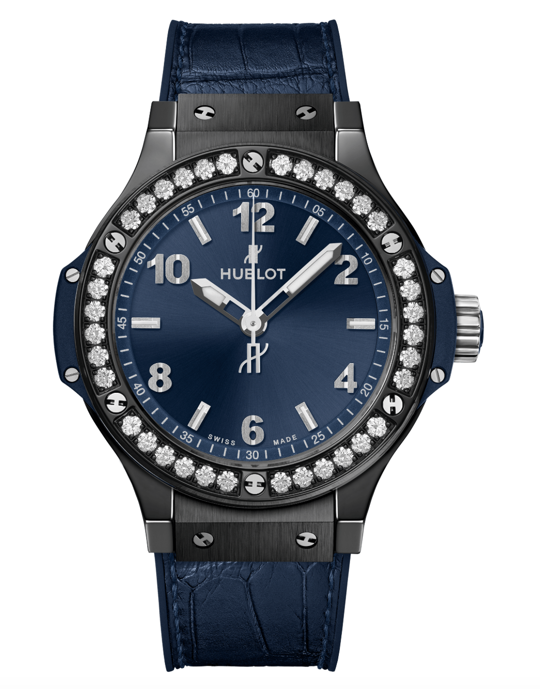 Hublot's Big Bang Ceramic Blue Diamonds