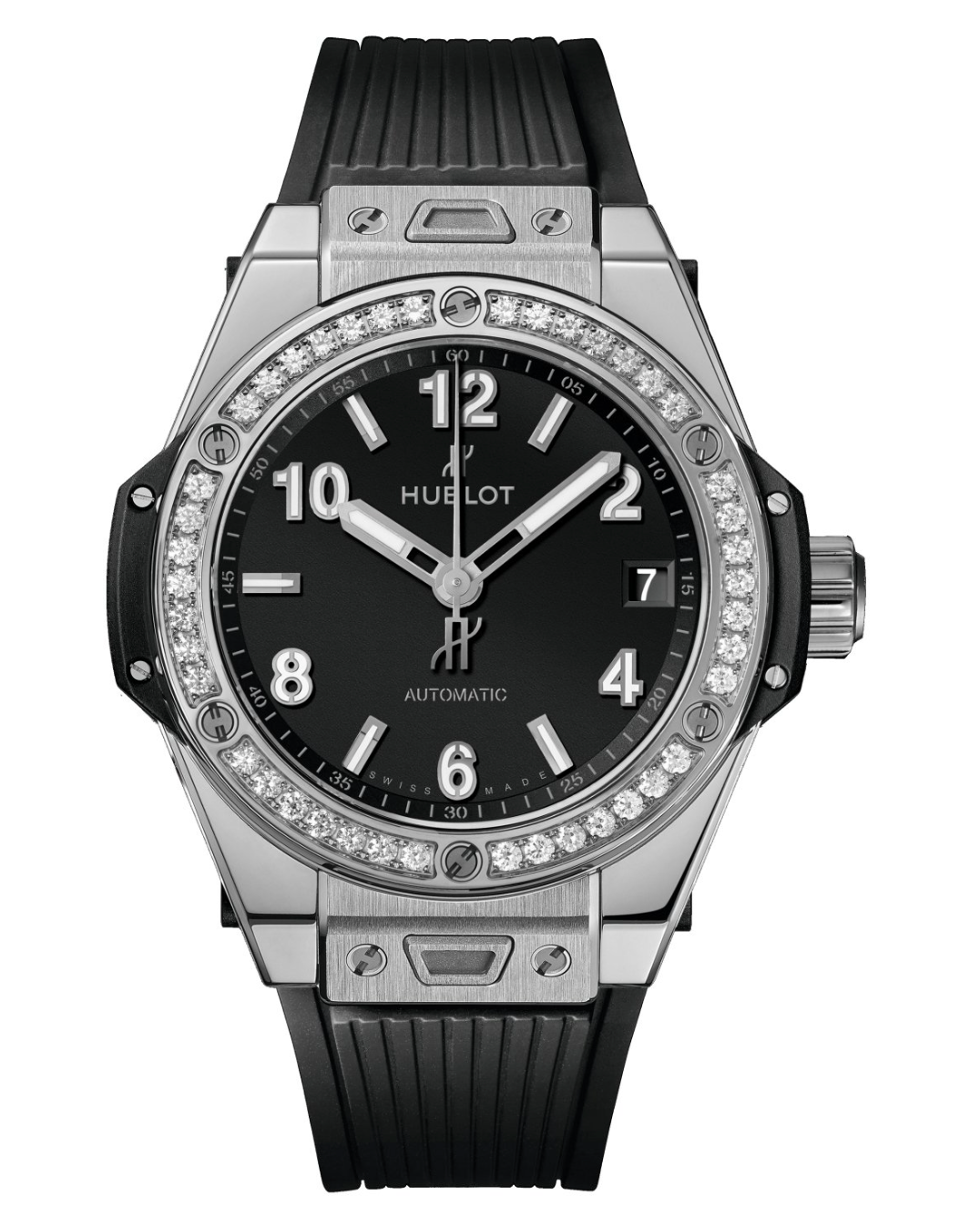 Hublot's Big Bang One Click Steel with Black Dial & Diamonds