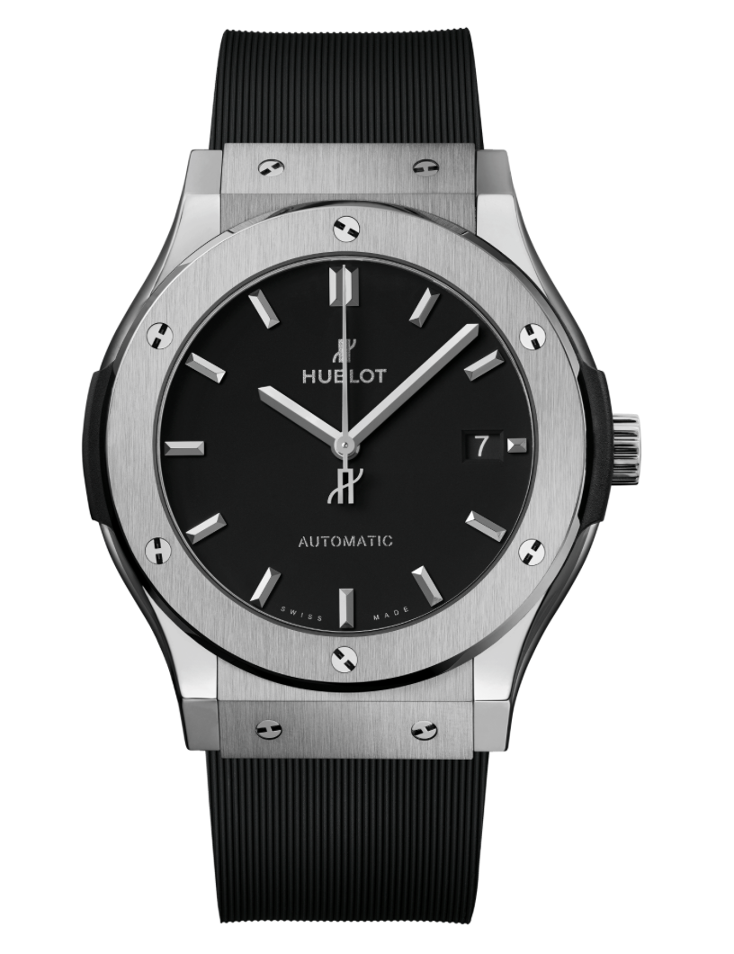 Hublot's Classic Fusion Titanium with Black Dial