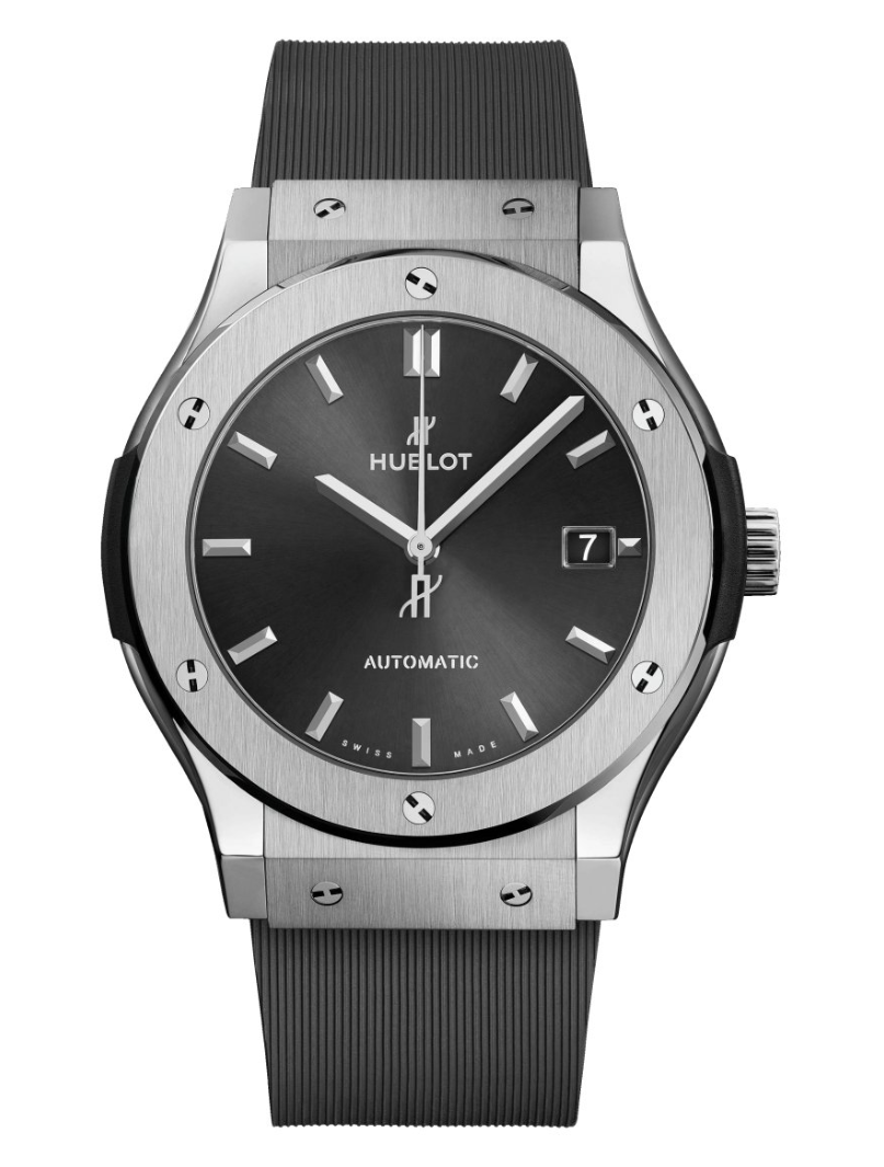 Hublot's Classic Fusion Racing Grey Titanium with Grey Dial