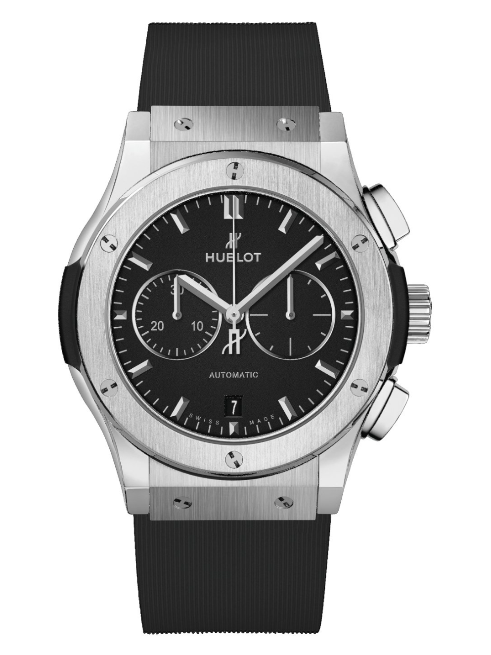 Hublot's Classic Fusion Titanium with Black Chronograph Dial