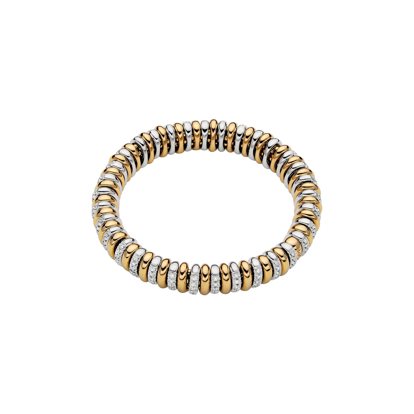 Fope's 18K Two-tone Vendome Diamond Bracelet
