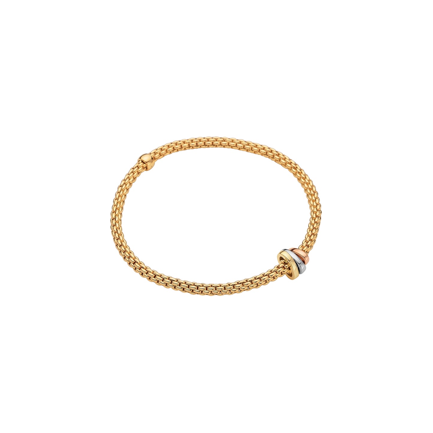Fope's 18K Yellow Gold Prima Flex'it Bracelet