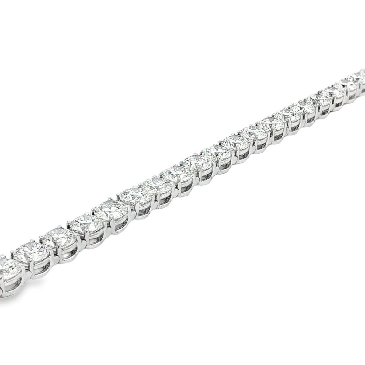 Jai's 18K White Gold 17-carat Diamond Tennis Bracelet