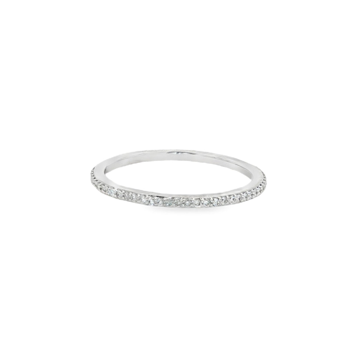 Jai's 14K White Gold 0.2-carat Diamond Eternity Ring