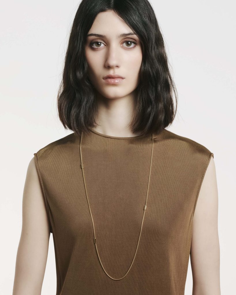 Fope's 18K Yellow Gold Aria Solitaire Diamond Necklace - 16"