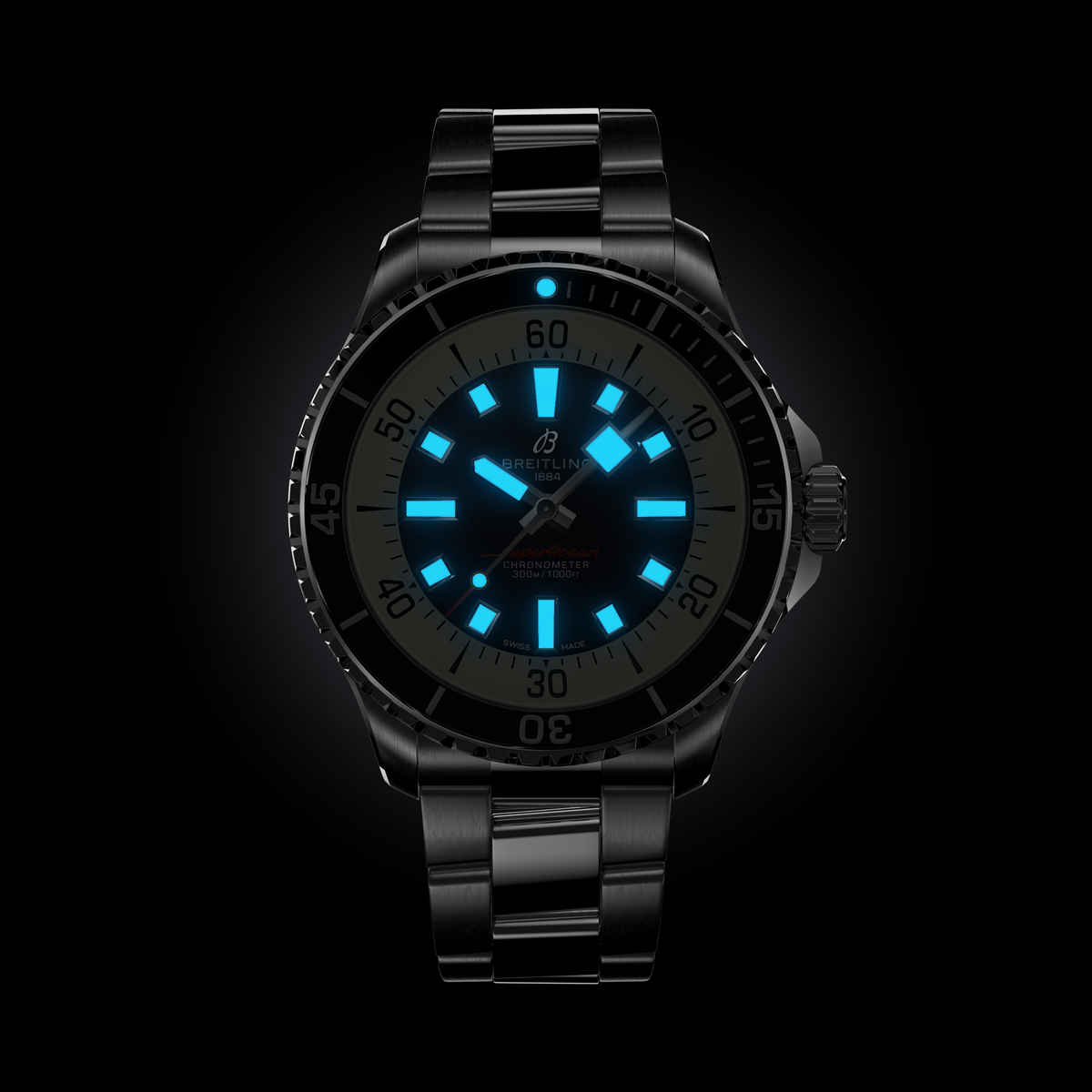 Breitling's Superocean Automatic 44 with Black Dial