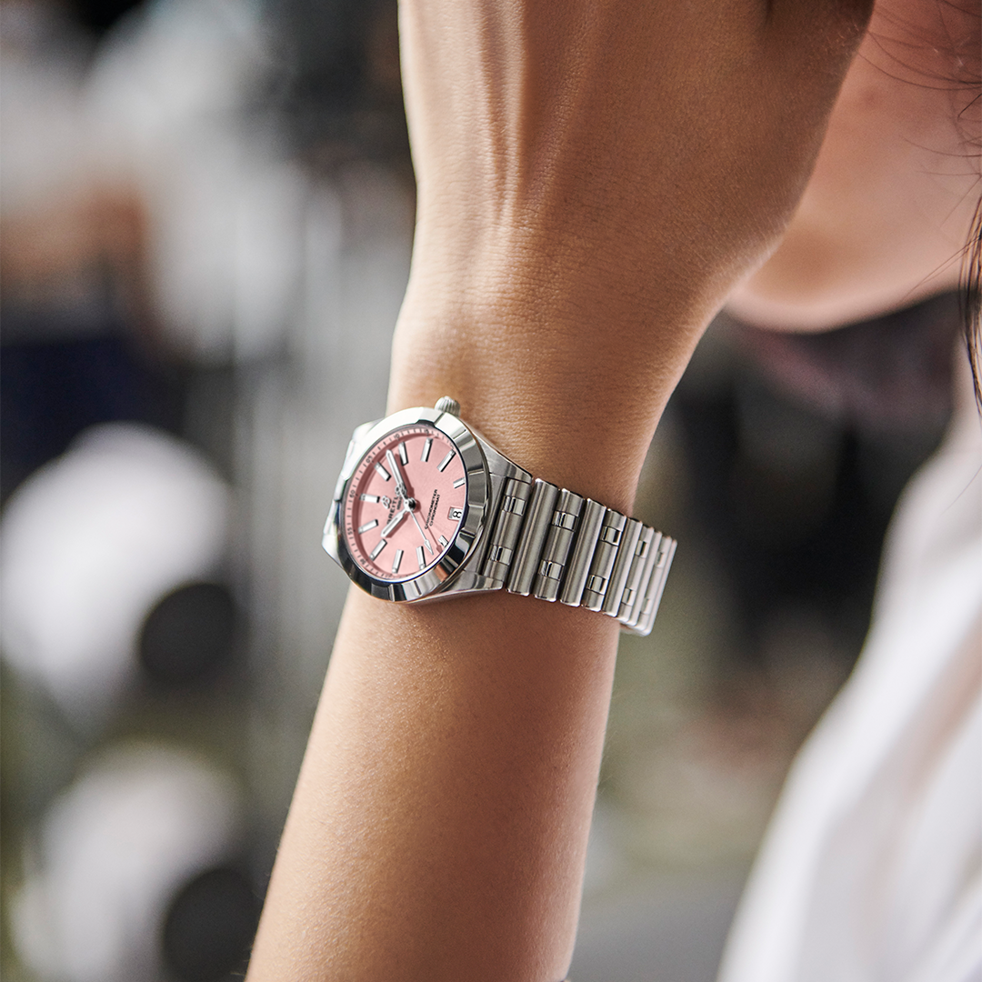 Breitling's Chronomat 32 with Pink Dial