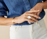 Marco Bicego's 18K Yellow Gold Lunaria Mother-of-Pearl Cocktail Ring