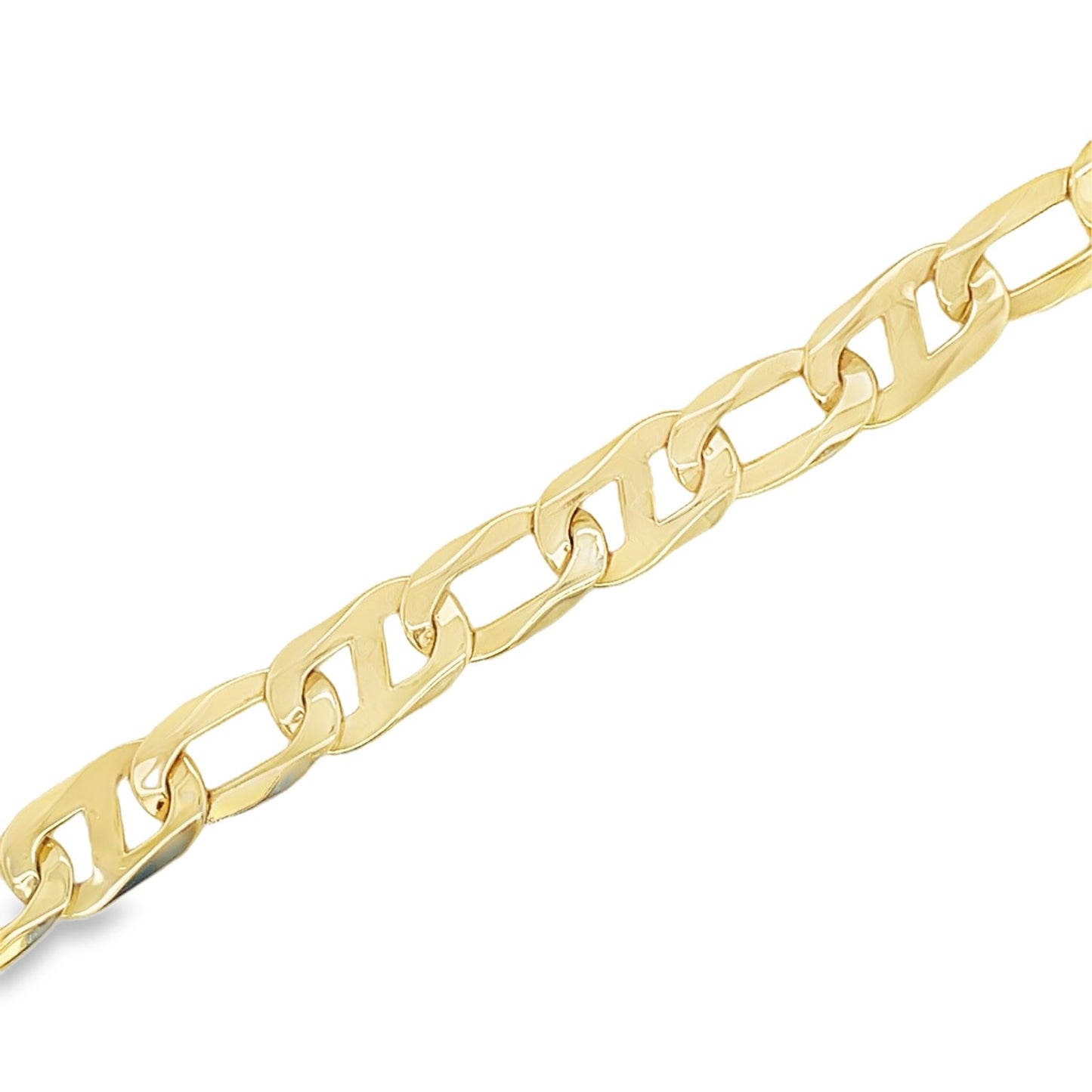 Jai's 14K Yellow Gold Mariner & Paperclip Chain Bracelet