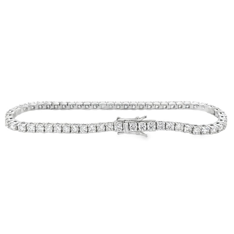 Jai's 18K White Gold Diamond Tennis Bracelet