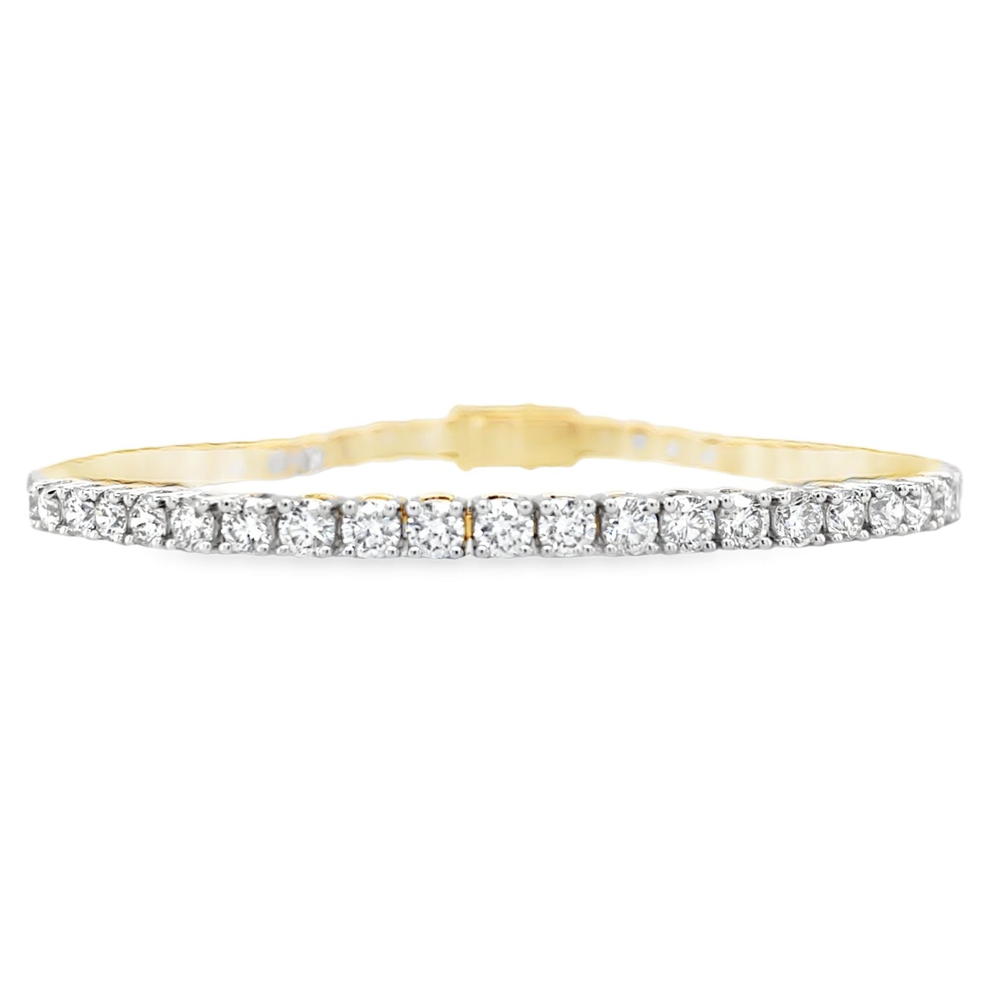 Jai's 18K Yellow Gold Diamond Tennis Bracelet