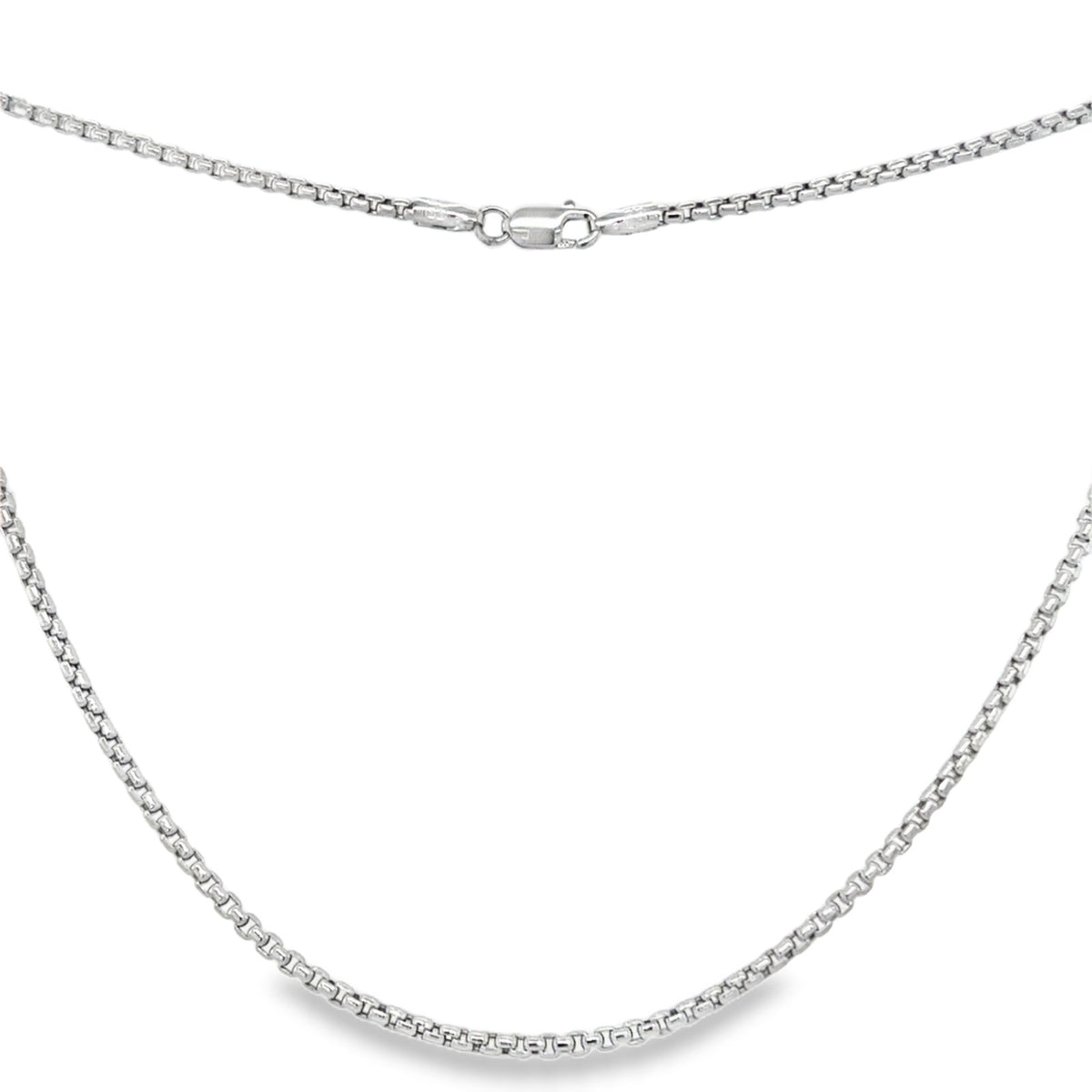 Jai's 14K White Gold Fine Box Chain