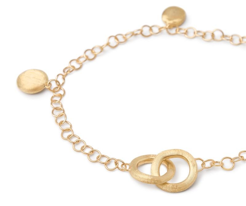 Marco Bicego's 18K Yellow Gold Jaipur Link Satin Necklace