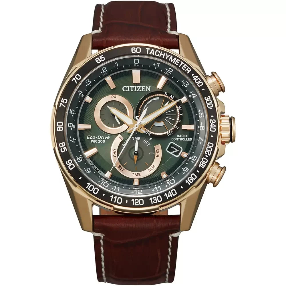 Citizen's PCAT with Green Chronograph Dial