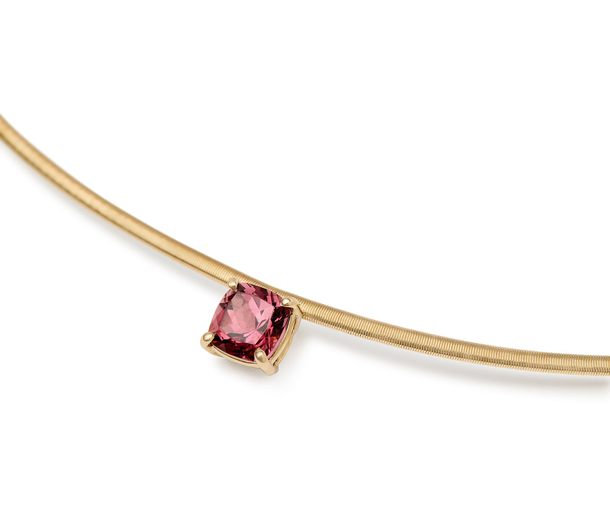 Marco Bicego's 18K Yellow Gold Masai Tourmaline Necklace