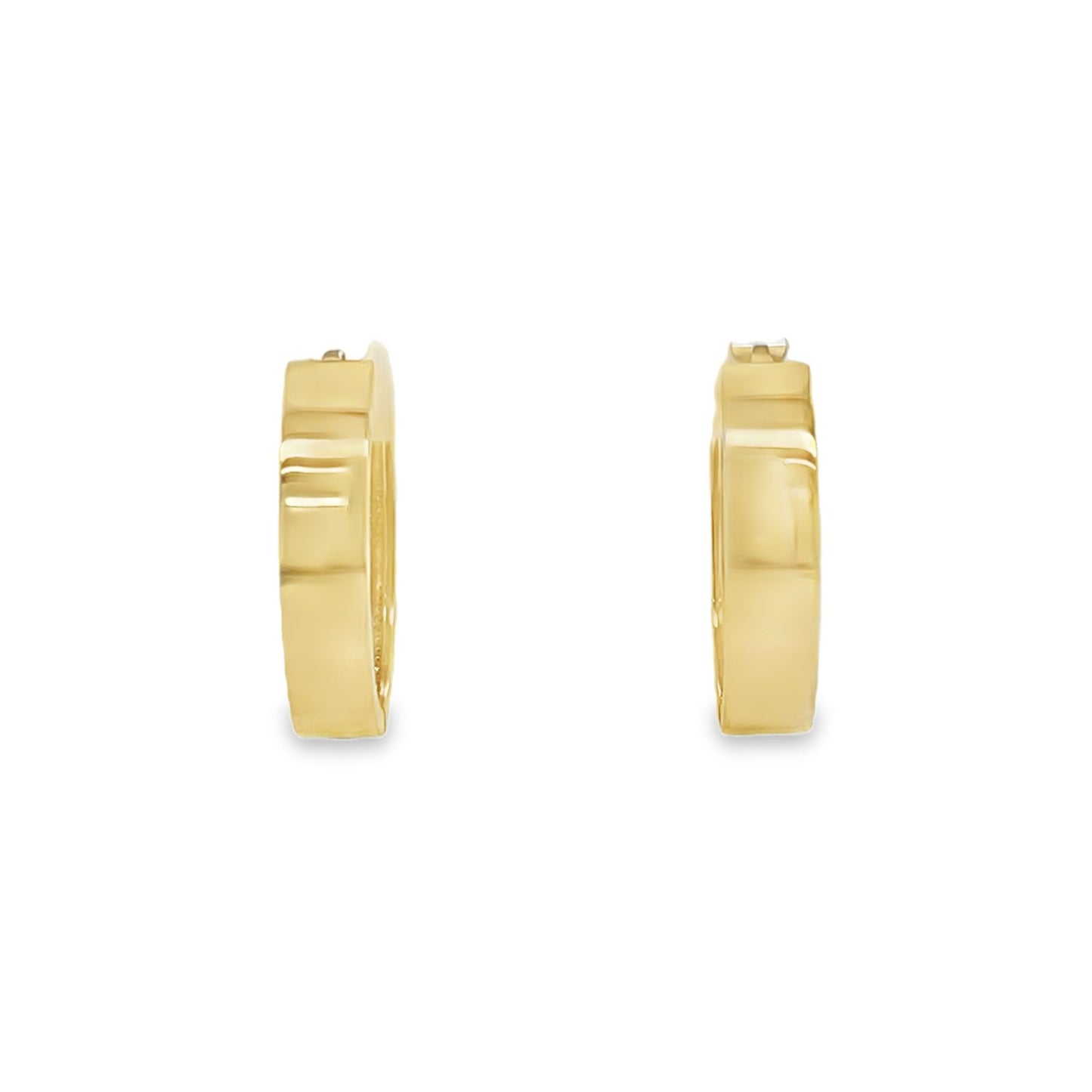 Jai's 14K Yellow Gold Thick Hoops