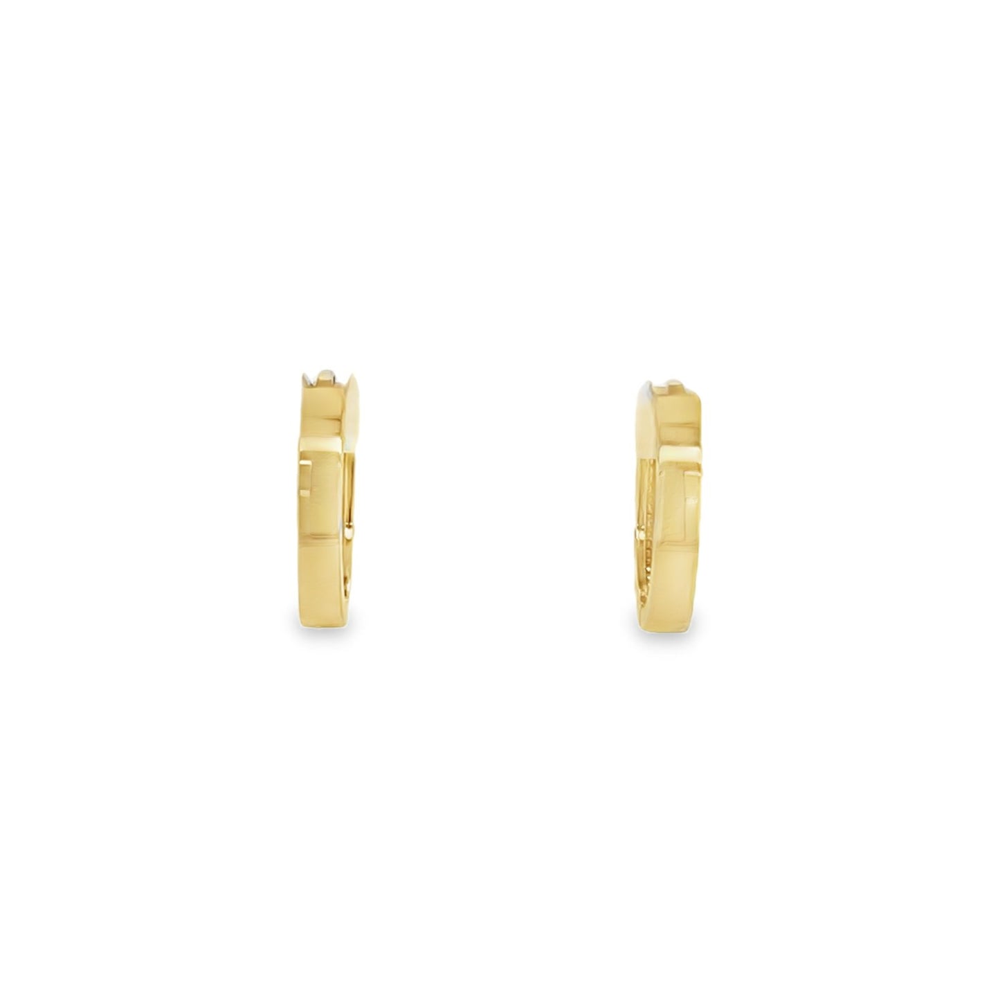 Jai's 14K Yellow Gold Petite Huggies