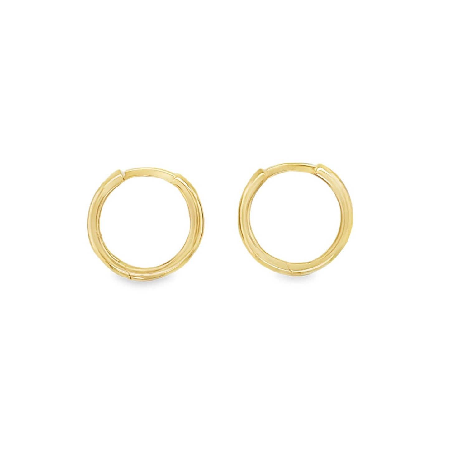Jai's 14K Yellow Gold Small Thin Huggies