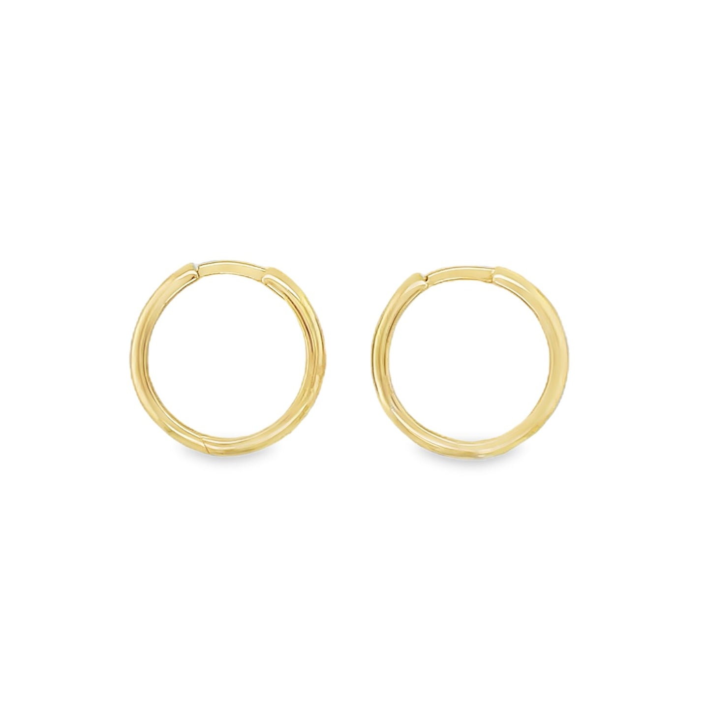 Jai's 14K Yellow Gold Medium Thin Huggies