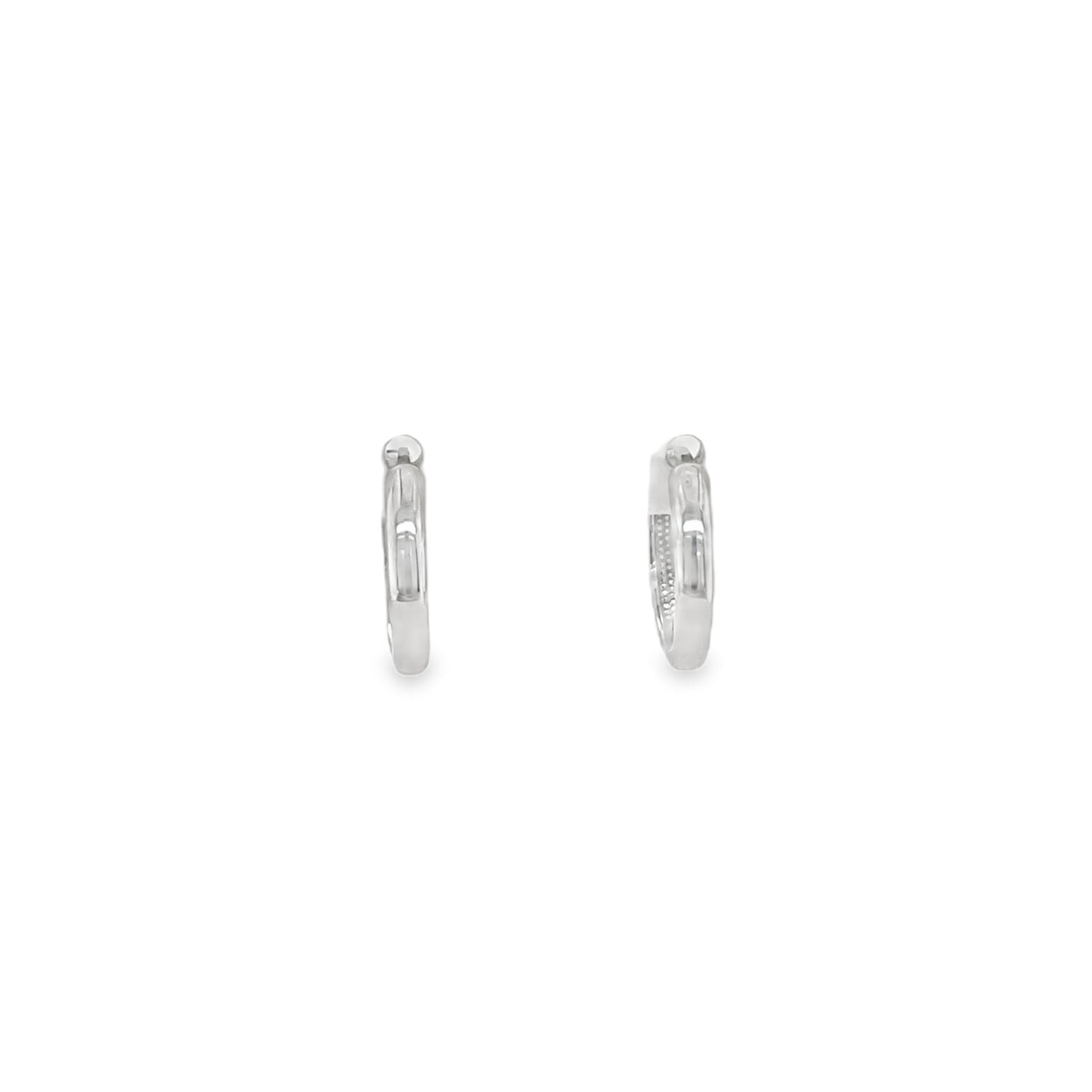 Jai's 14K White Gold Petite Hoops