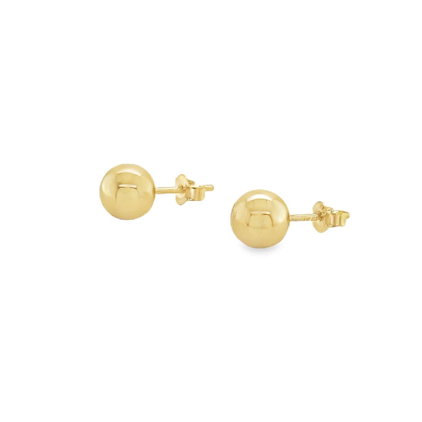 Jai's 14K Yellow Gold Sphere Studs
