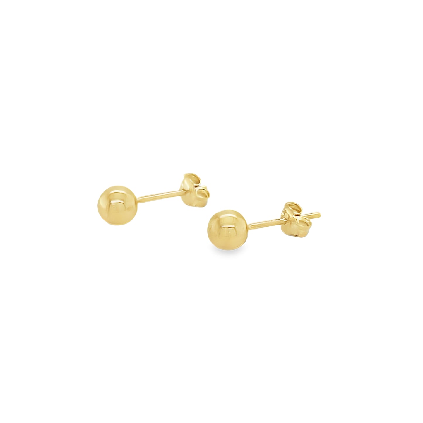Jai's 14K Yellow Gold Small Sphere Studs