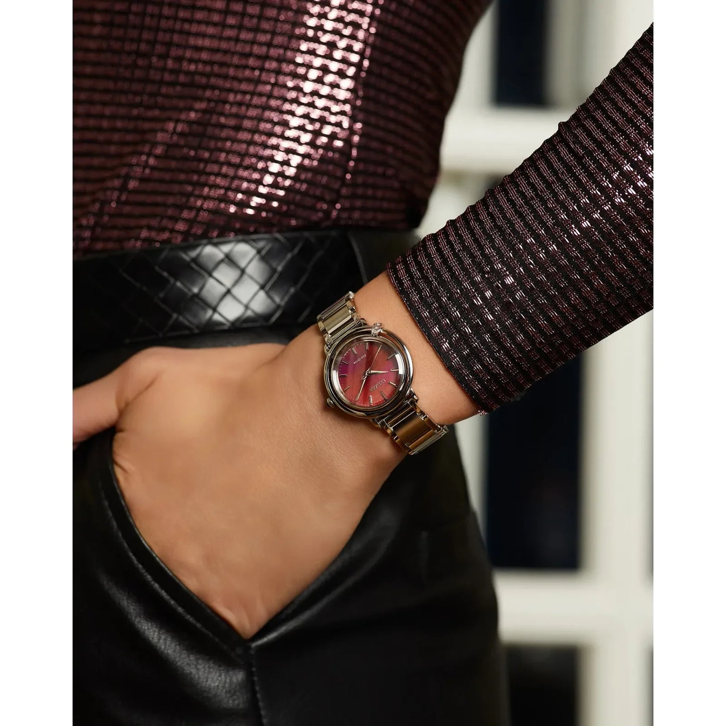 Citizen's Arcly with Red Dial