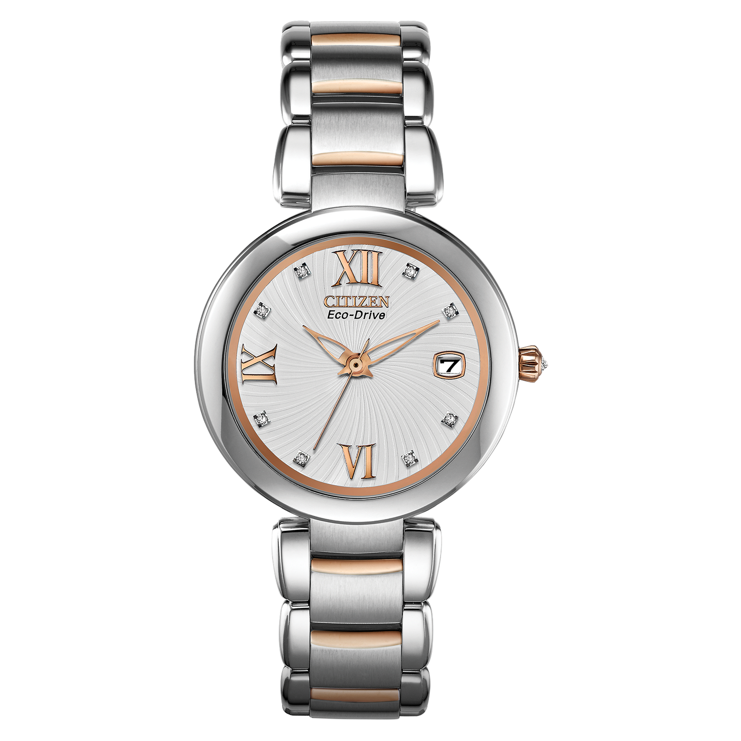 Citizen's Marne with White Dial & Diamonds