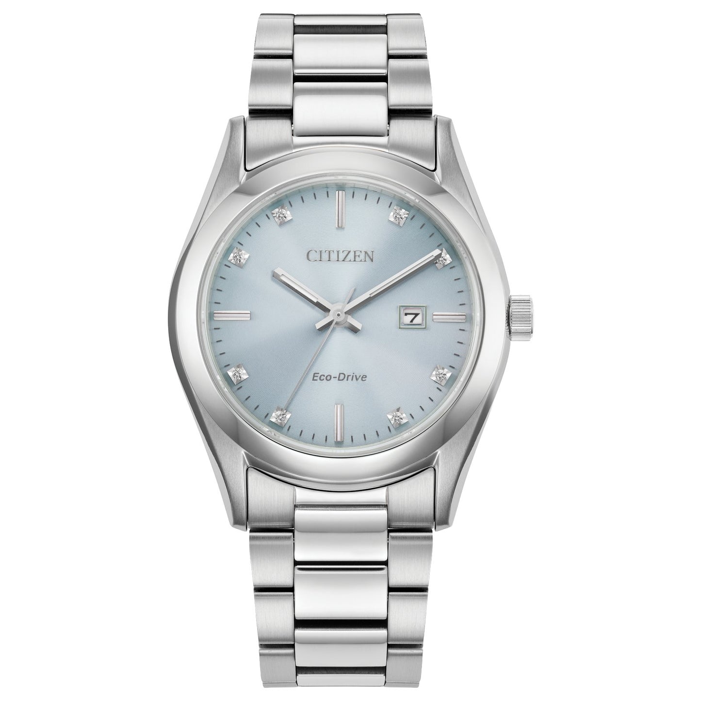 Citizen's Sport Luxury with Blue Dial & Diamonds